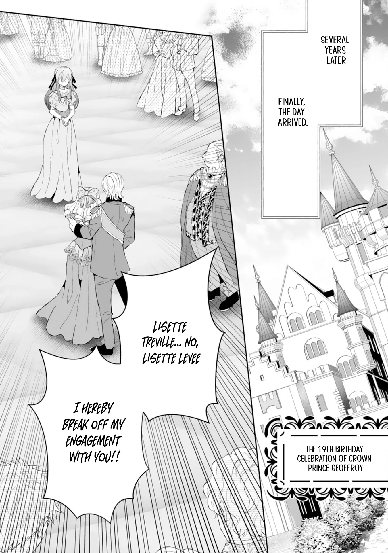 Engagement Broken, Saint Power Awakened — I'll Live Freely Chapter 1 page 25