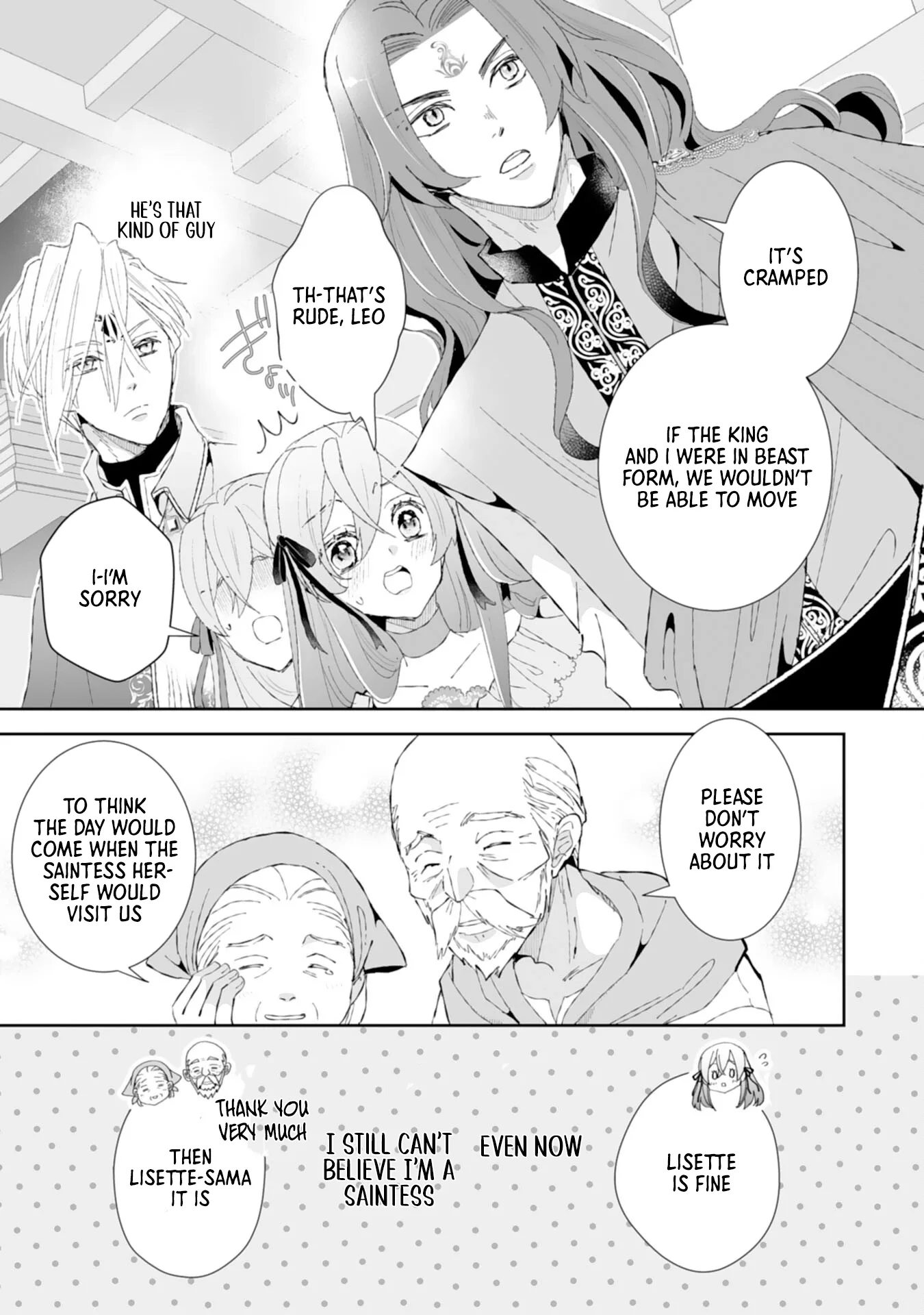 Engagement Broken, Saint Power Awakened — I'll Live Freely Chapter 4 page 17