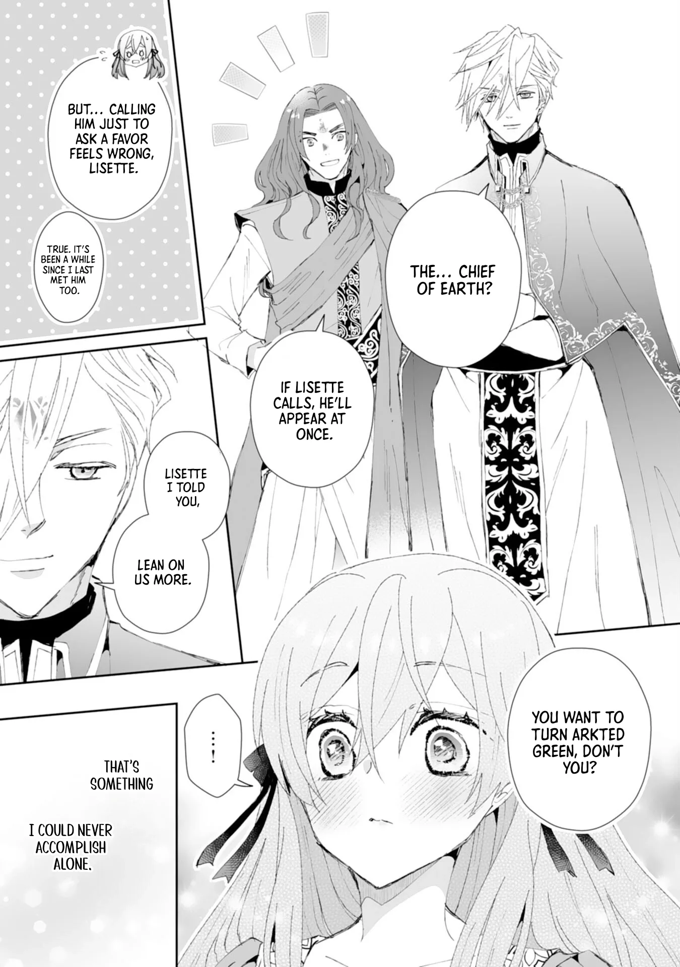 Engagement Broken, Saint Power Awakened — I'll Live Freely Chapter 5 page 22