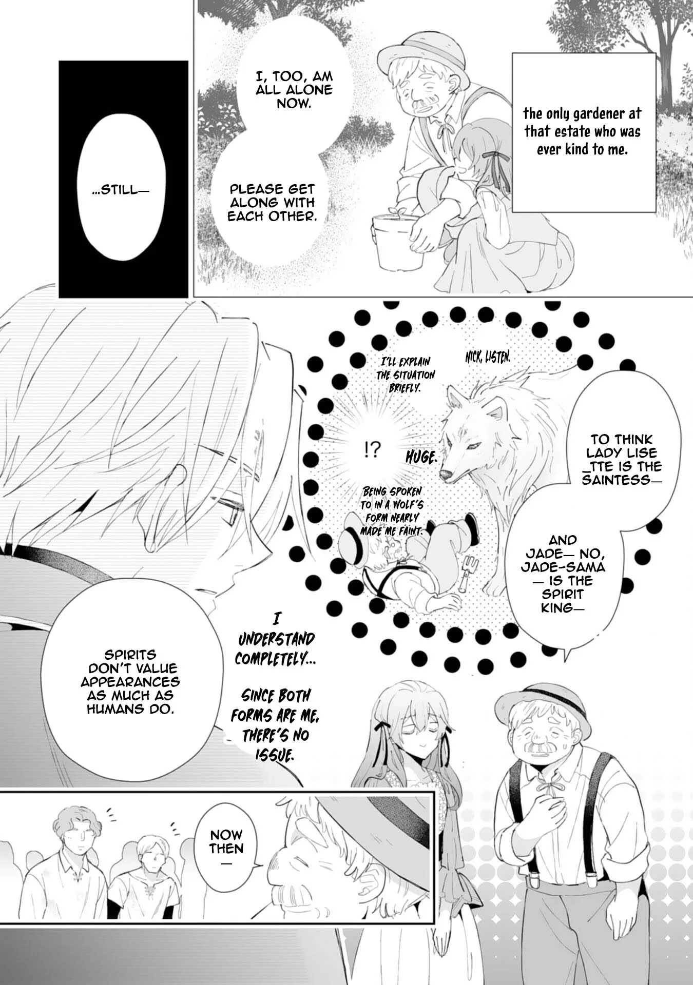 Engagement Broken, Saint Power Awakened — I'll Live Freely Chapter 7 page 22
