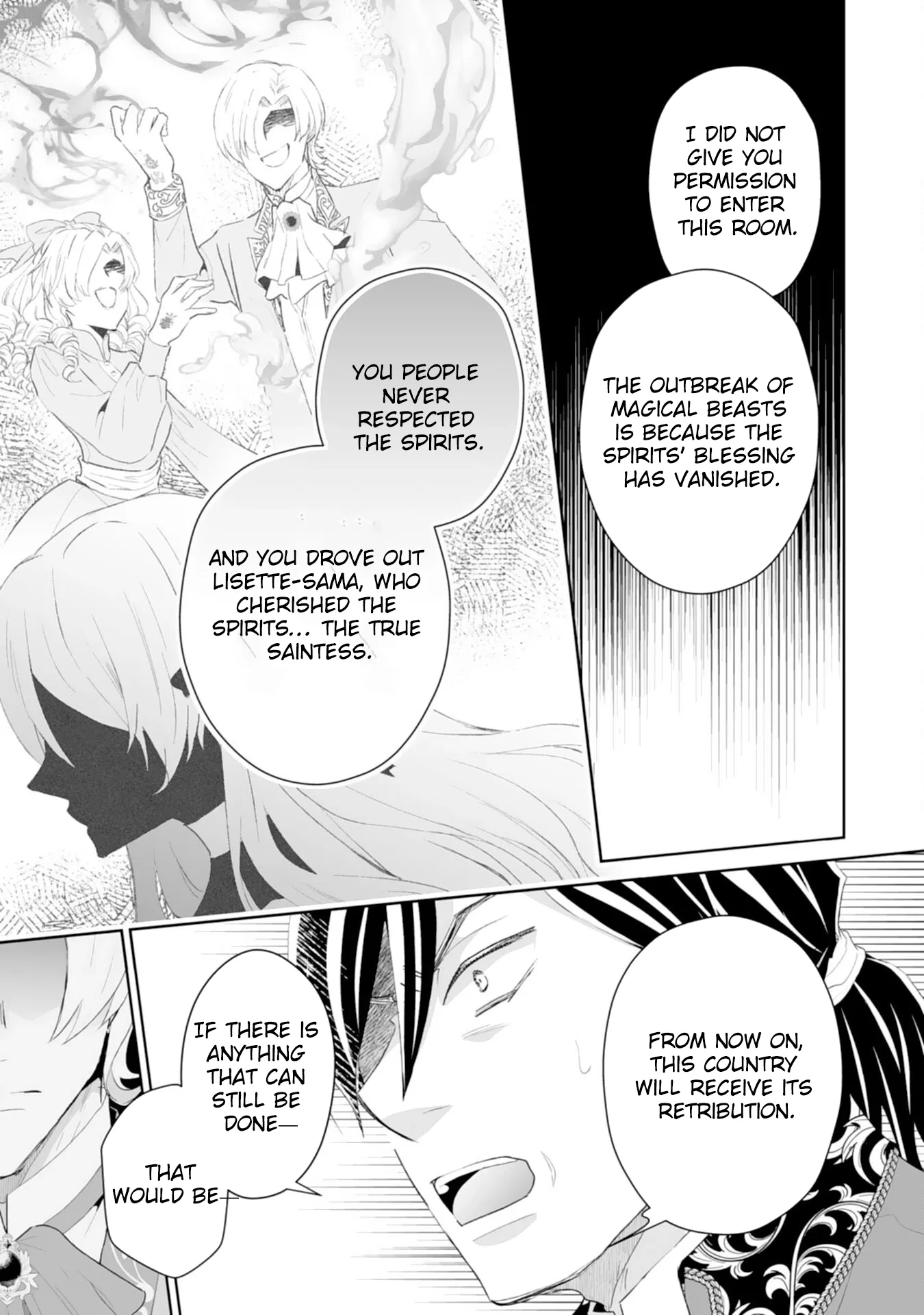 Engagement Broken, Saint Power Awakened — I'll Live Freely Chapter 9 page 11