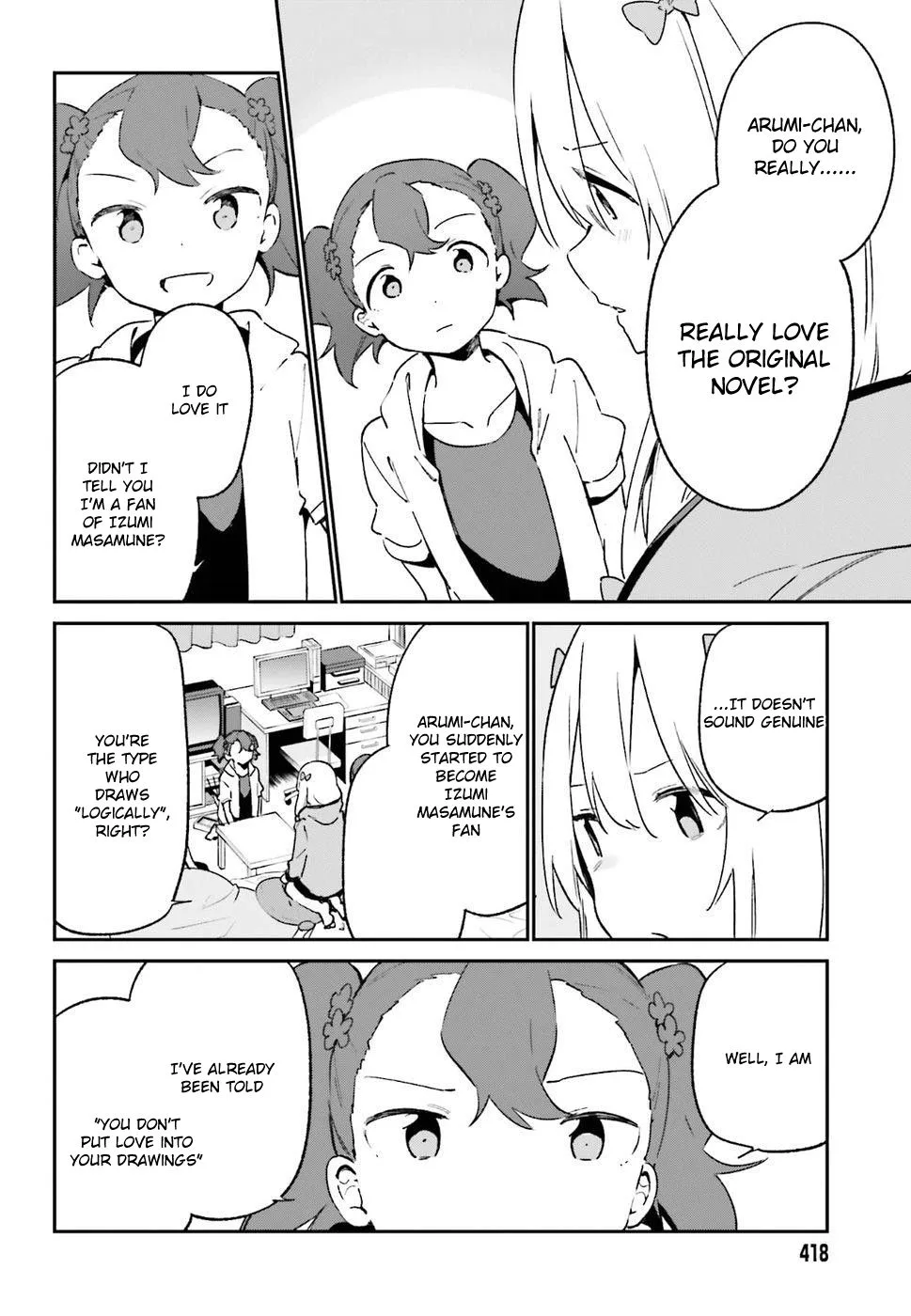 Eromanga-sensei Chapter 49 page 18