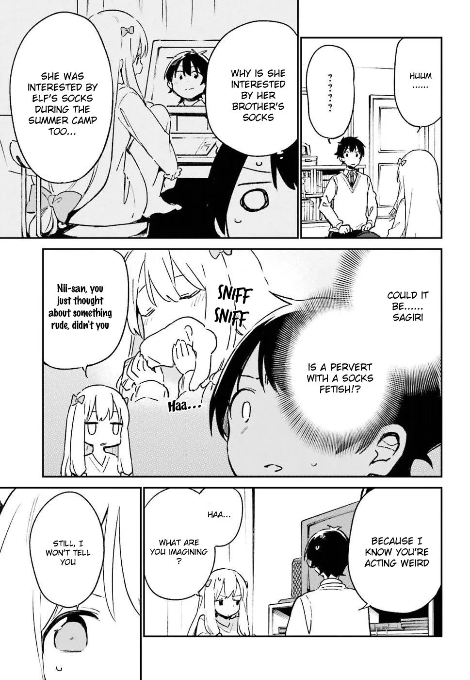 Eromanga-sensei Chapter 52 page 15