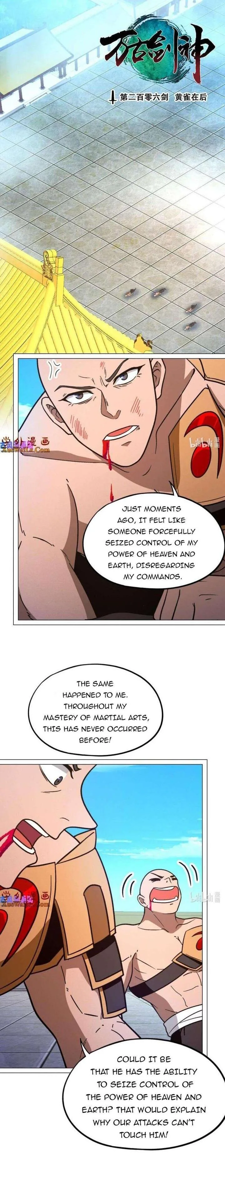 Everlasting God of Sword Chapter 206 page 1