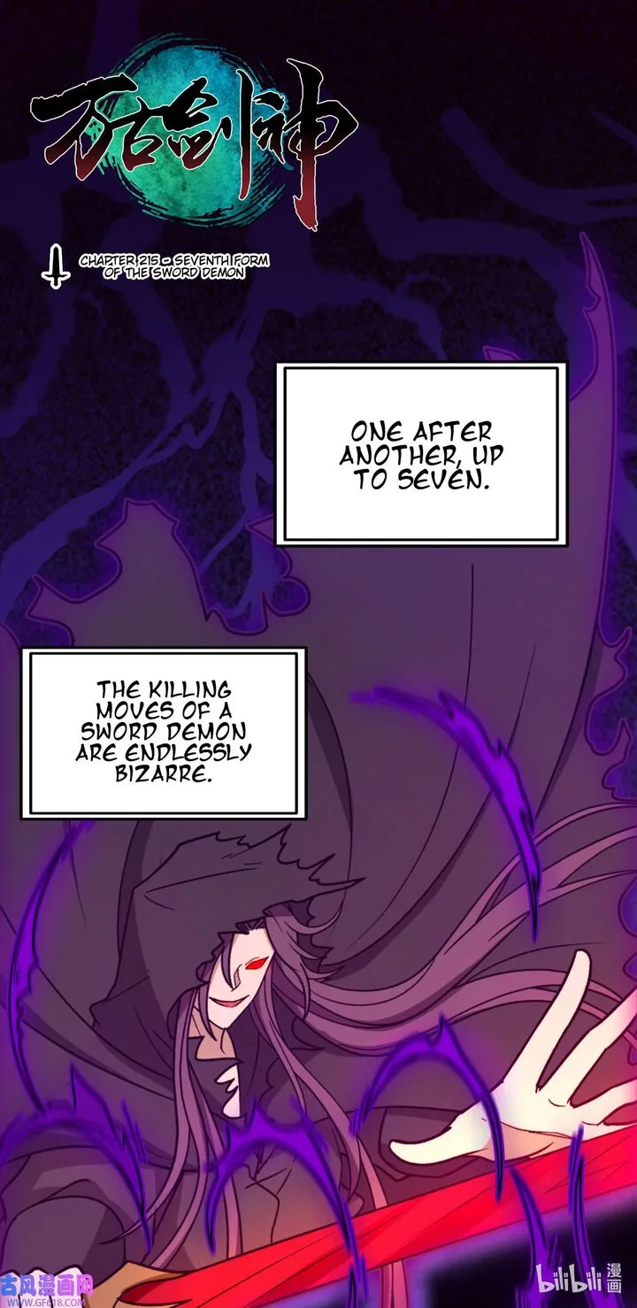 Everlasting God of Sword Chapter 215 page 1