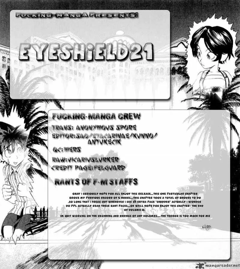 Eyeshield 21 Chapter 106 page 1