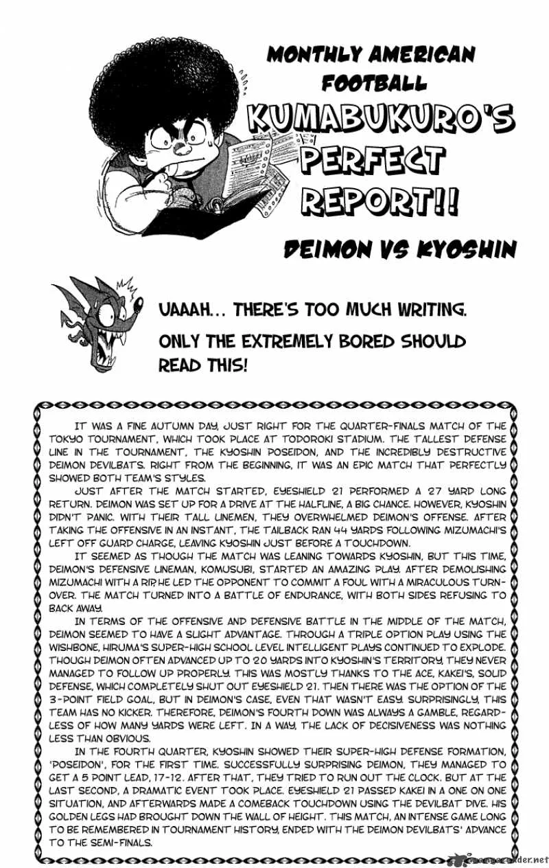 Eyeshield 21 Chapter 127 page 19