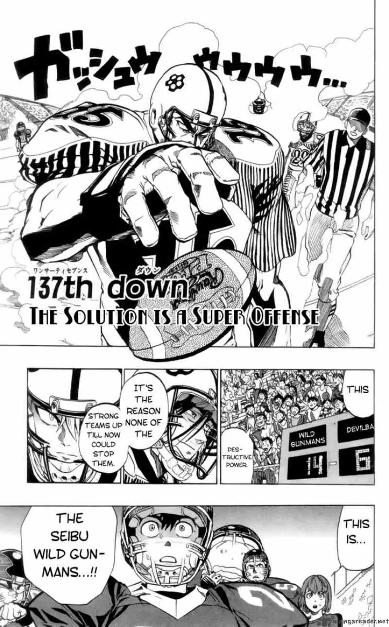 Eyeshield 21 Chapter 137 page 1