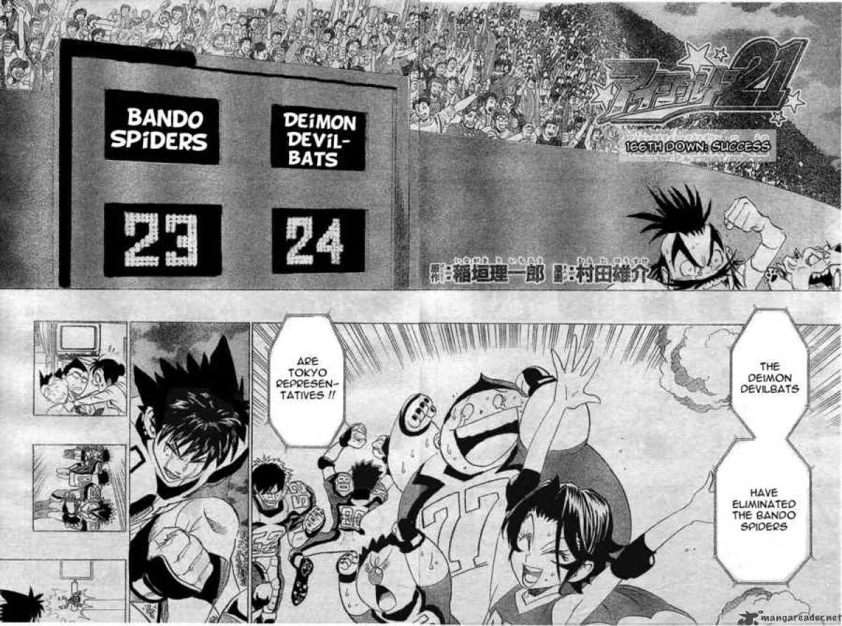 Eyeshield 21 Chapter 166 page 2
