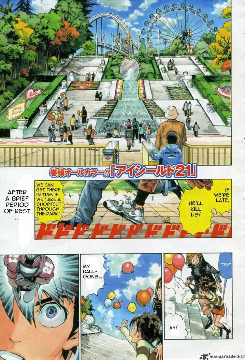 Eyeshield 21 Chapter 168 page 1