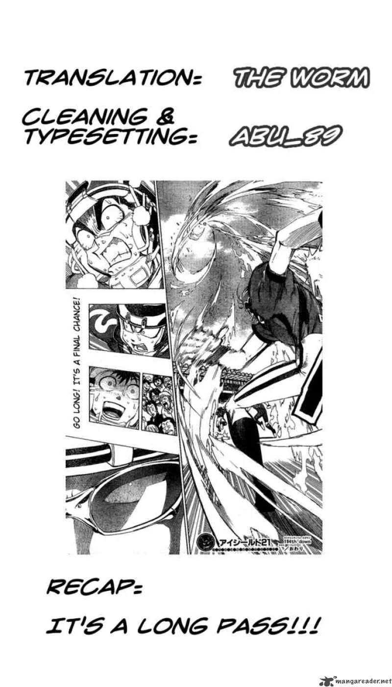 Eyeshield 21 Chapter 195 page 1