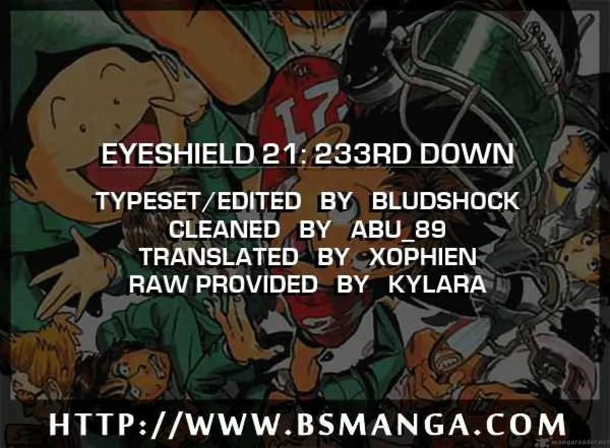 Eyeshield 21 Chapter 233 page 1
