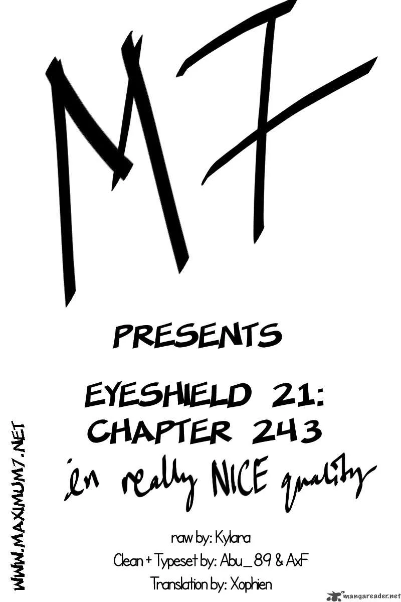 Eyeshield 21 Chapter 243 page 19