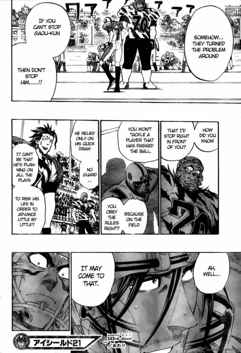 Eyeshield 21 Chapter 243 page 17