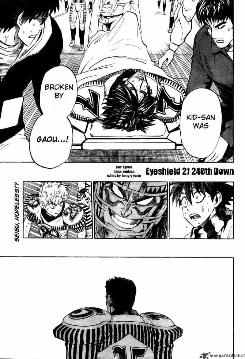 Eyeshield 21 Chapter 246 page 1