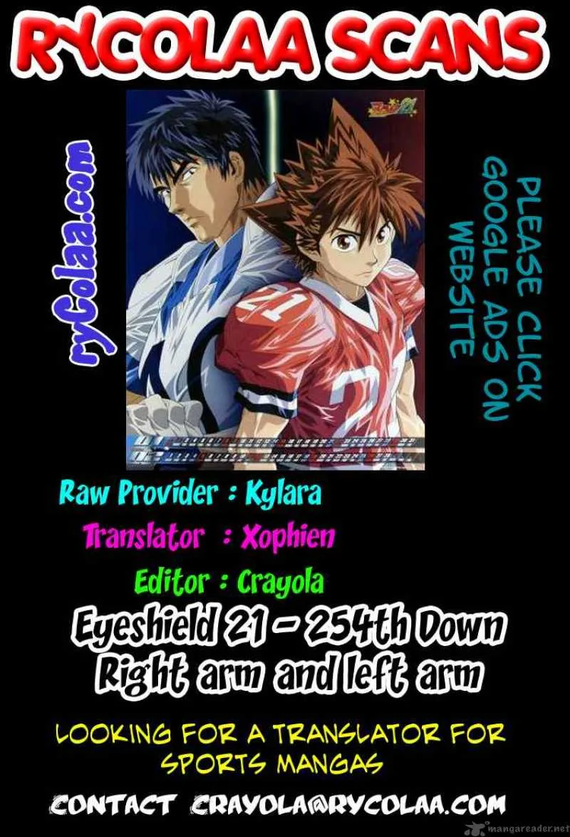 Eyeshield 21 Chapter 254 page 1
