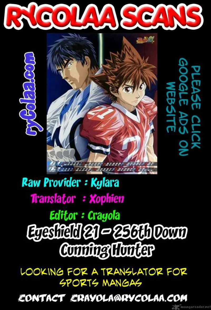 Eyeshield 21 Chapter 256 page 1