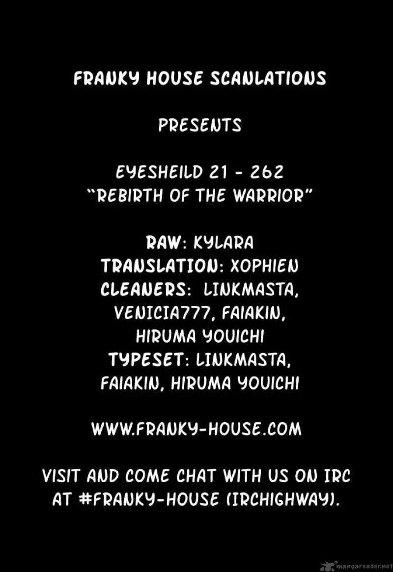Eyeshield 21 Chapter 262 page 1