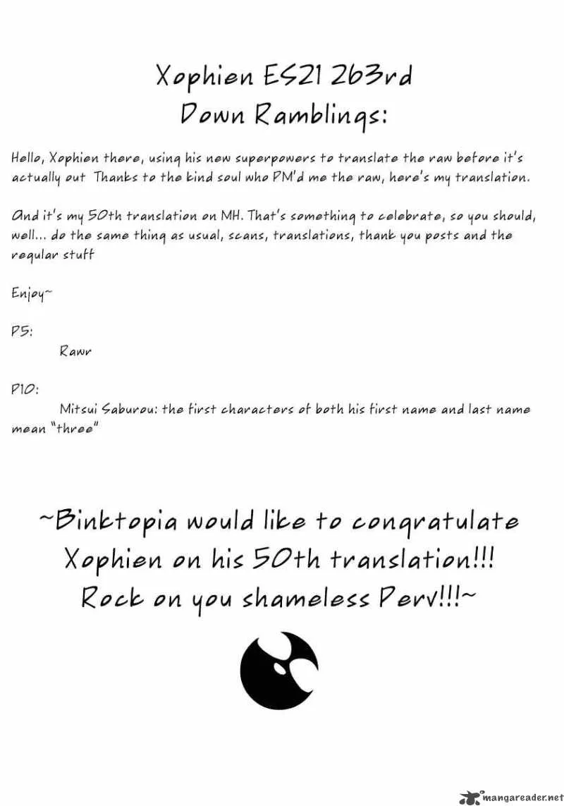 Eyeshield 21 Chapter 263 page 1