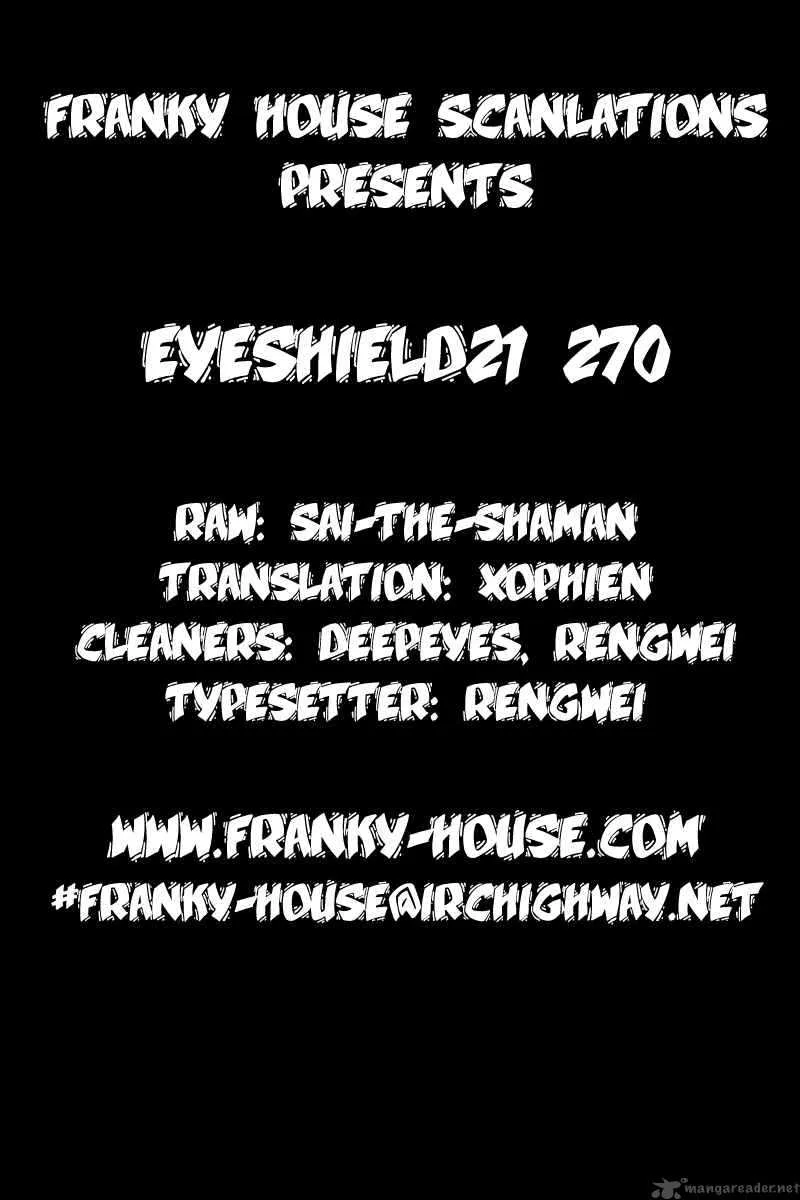 Eyeshield 21 Chapter 270 page 18