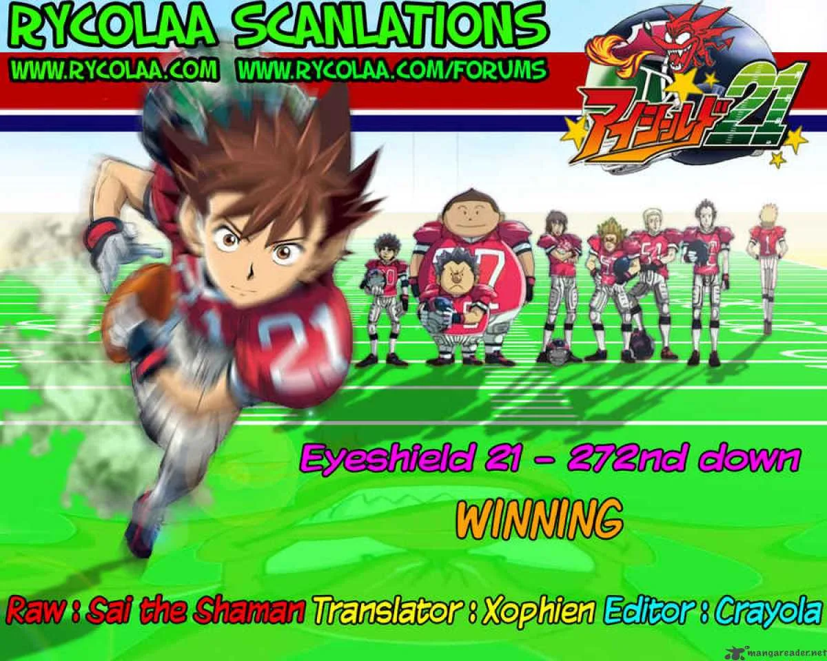 Eyeshield 21 Chapter 272 page 1