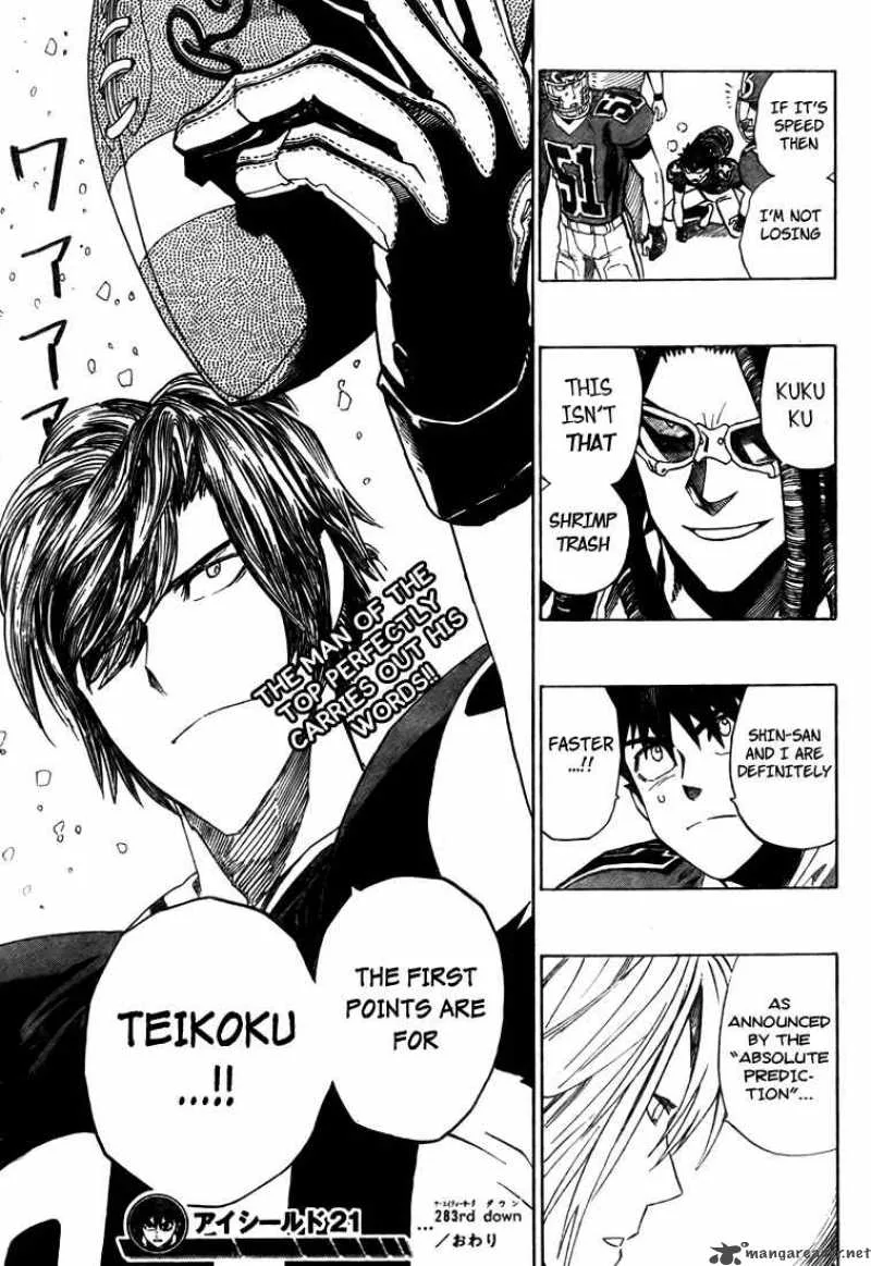Eyeshield 21 Chapter 283 page 18