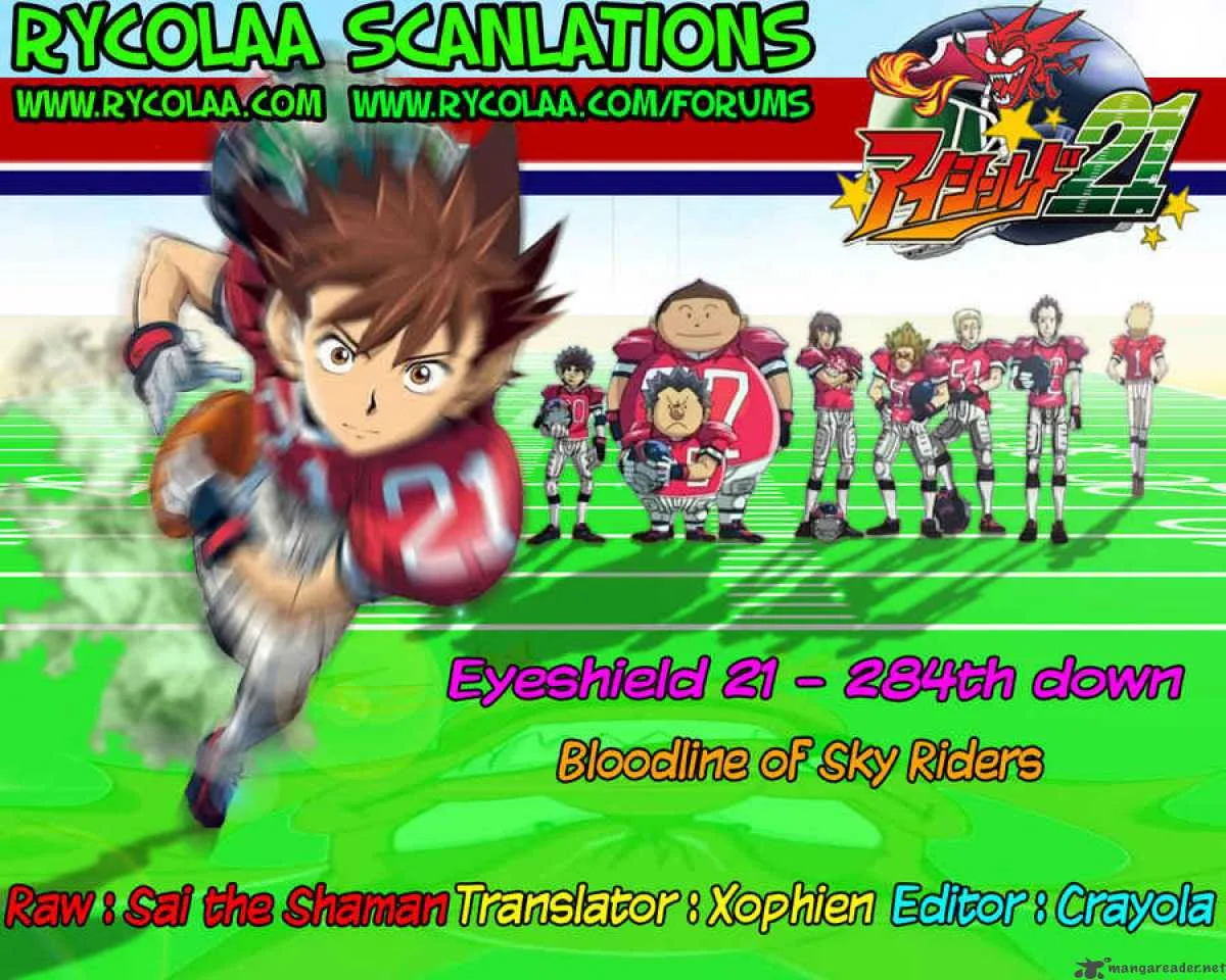 Eyeshield 21 Chapter 284 page 1