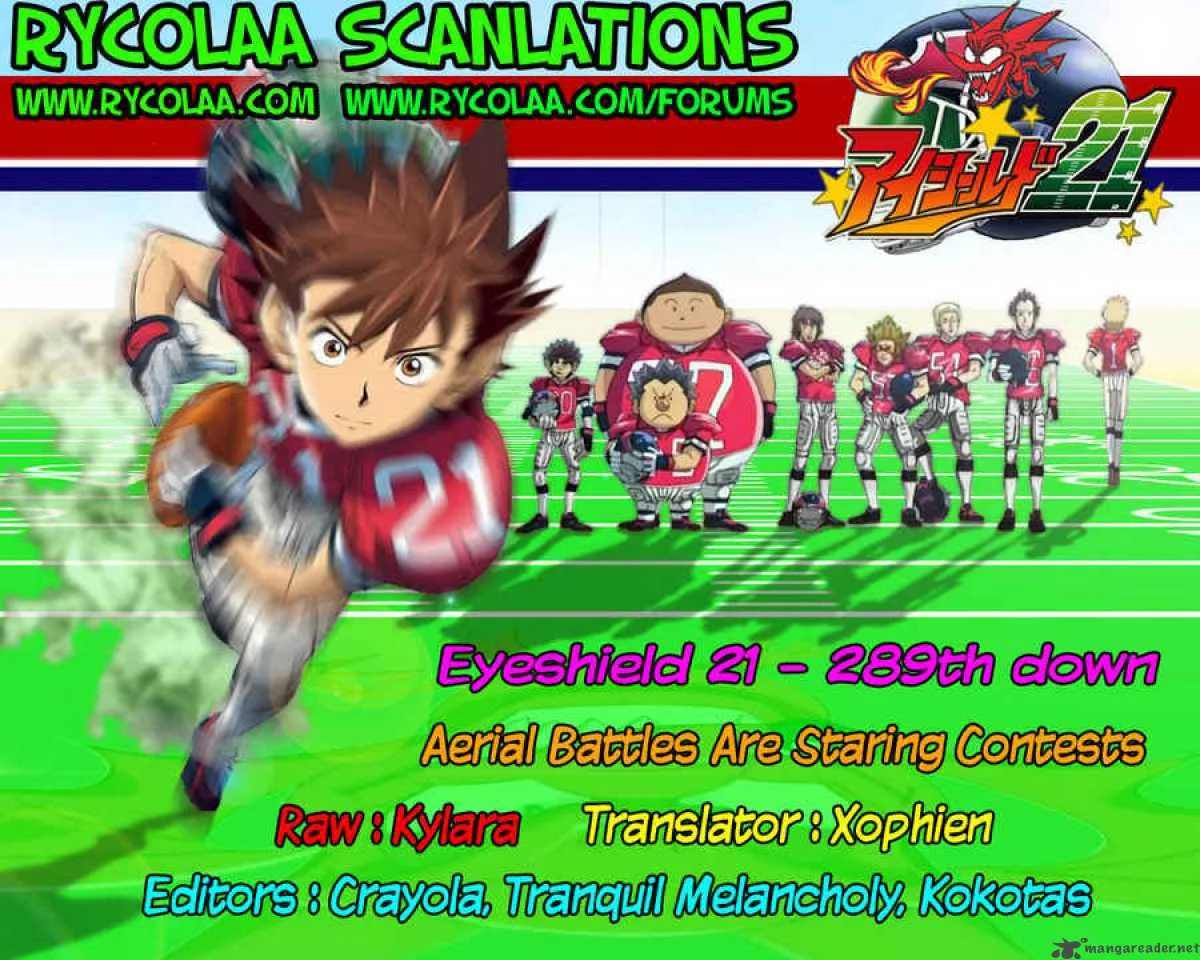 Eyeshield 21 Chapter 289 page 1