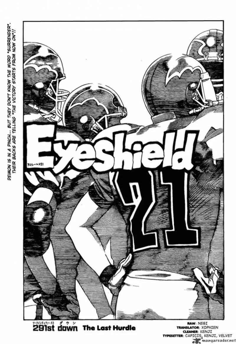 Eyeshield 21 Chapter 291 page 1