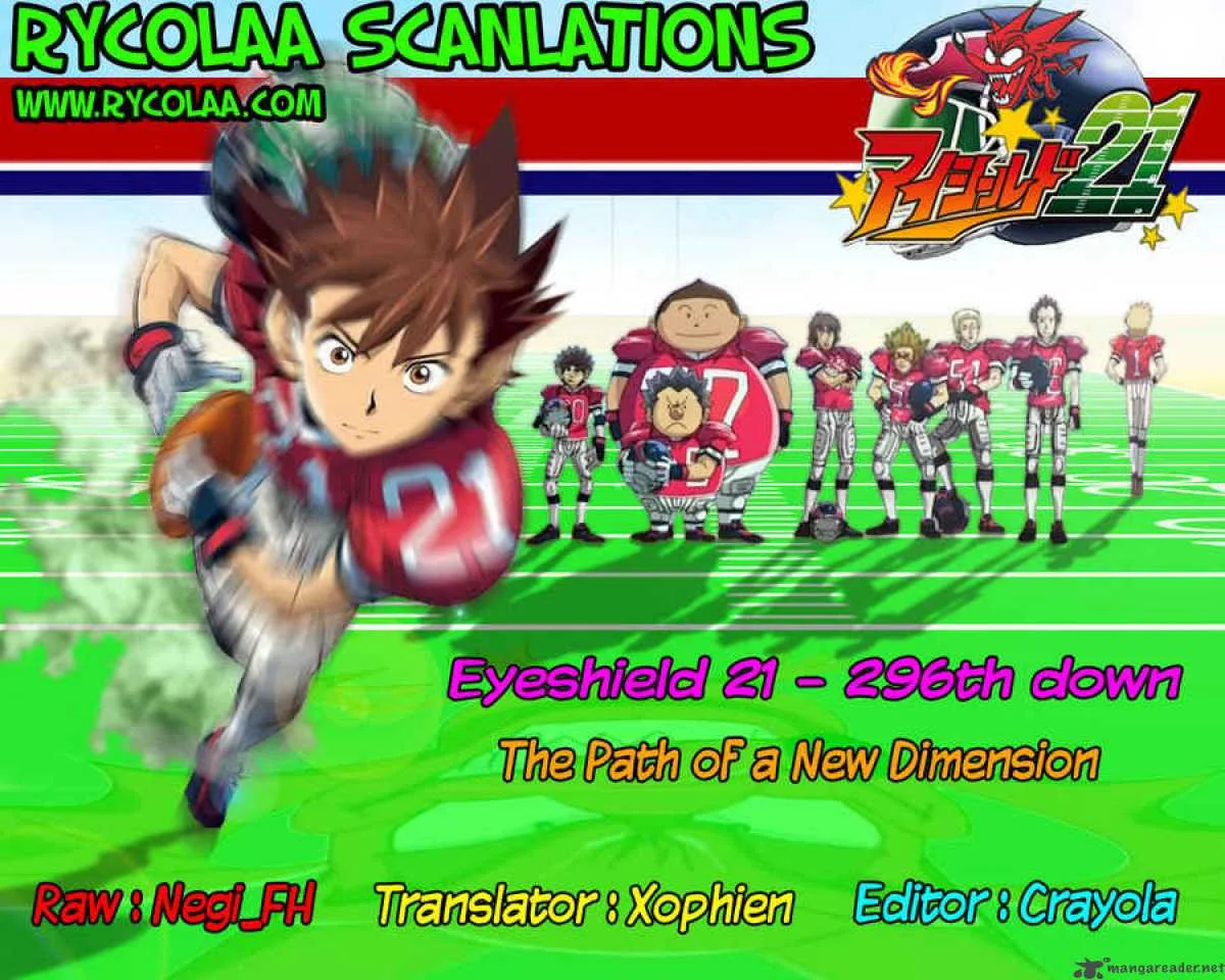 Eyeshield 21 Chapter 296 page 1