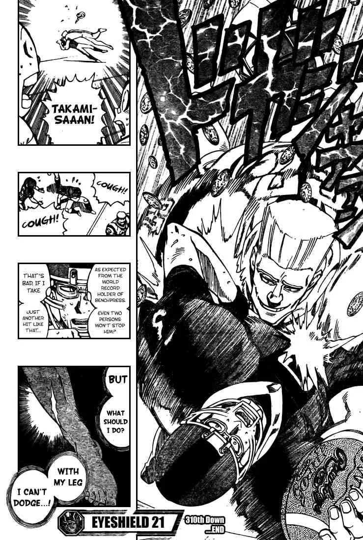 Eyeshield 21 Chapter 310 page 19
