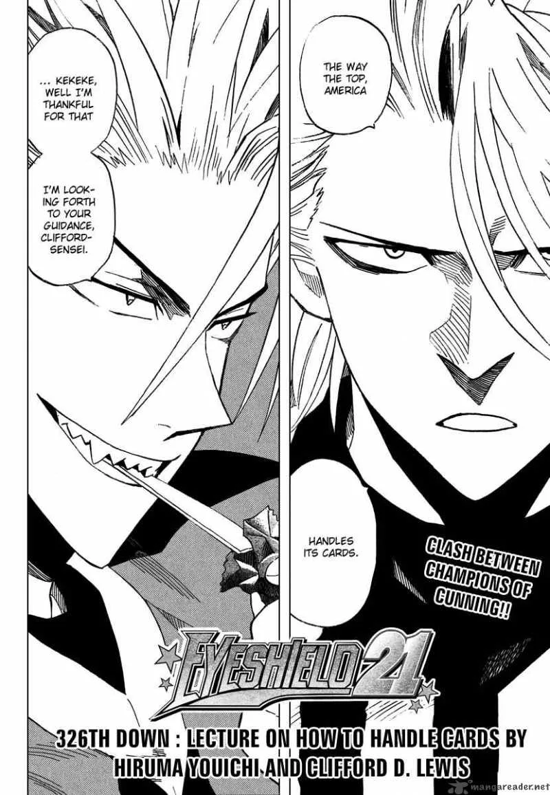 Eyeshield 21 Chapter 326 page 4