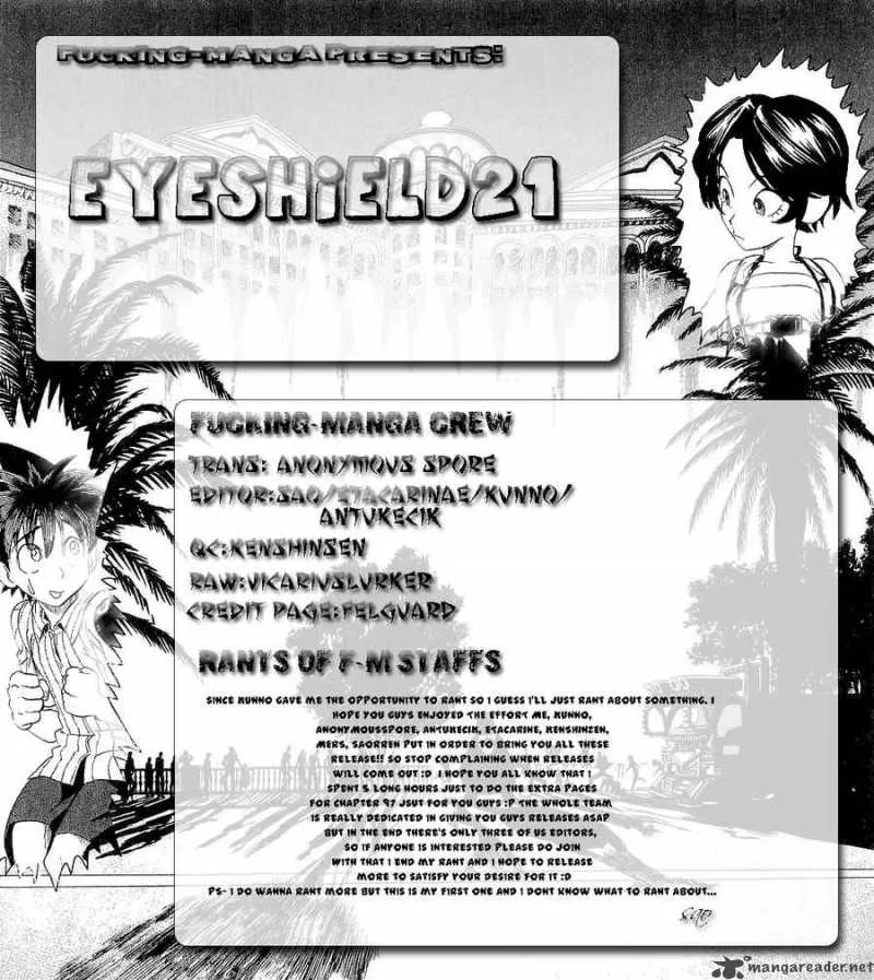 Eyeshield 21 Chapter 99 page 1
