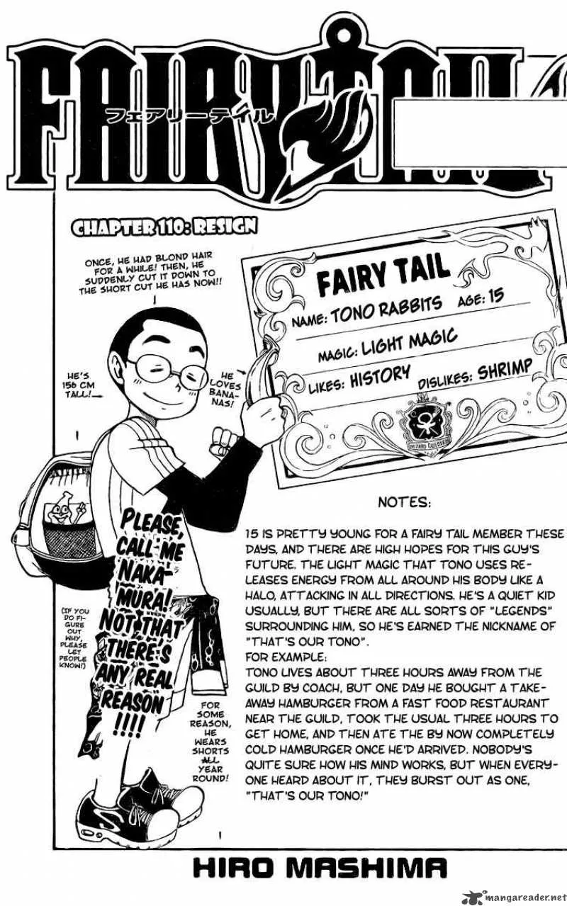 Fairy Tail Chapter 110 page 2