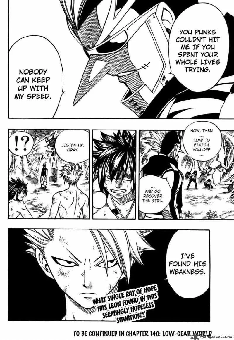 Fairy Tail Chapter 139 page 20
