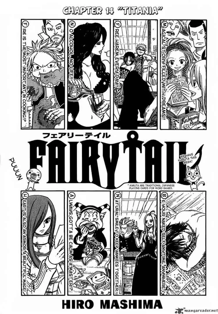 Fairy Tail Chapter 14 page 1