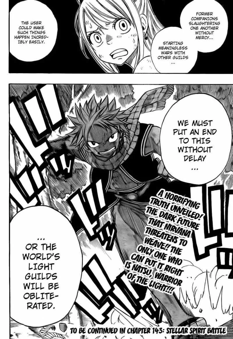 Fairy Tail Chapter 142 page 20