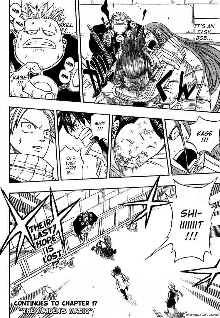 Fairy Tail Chapter 16 page 20