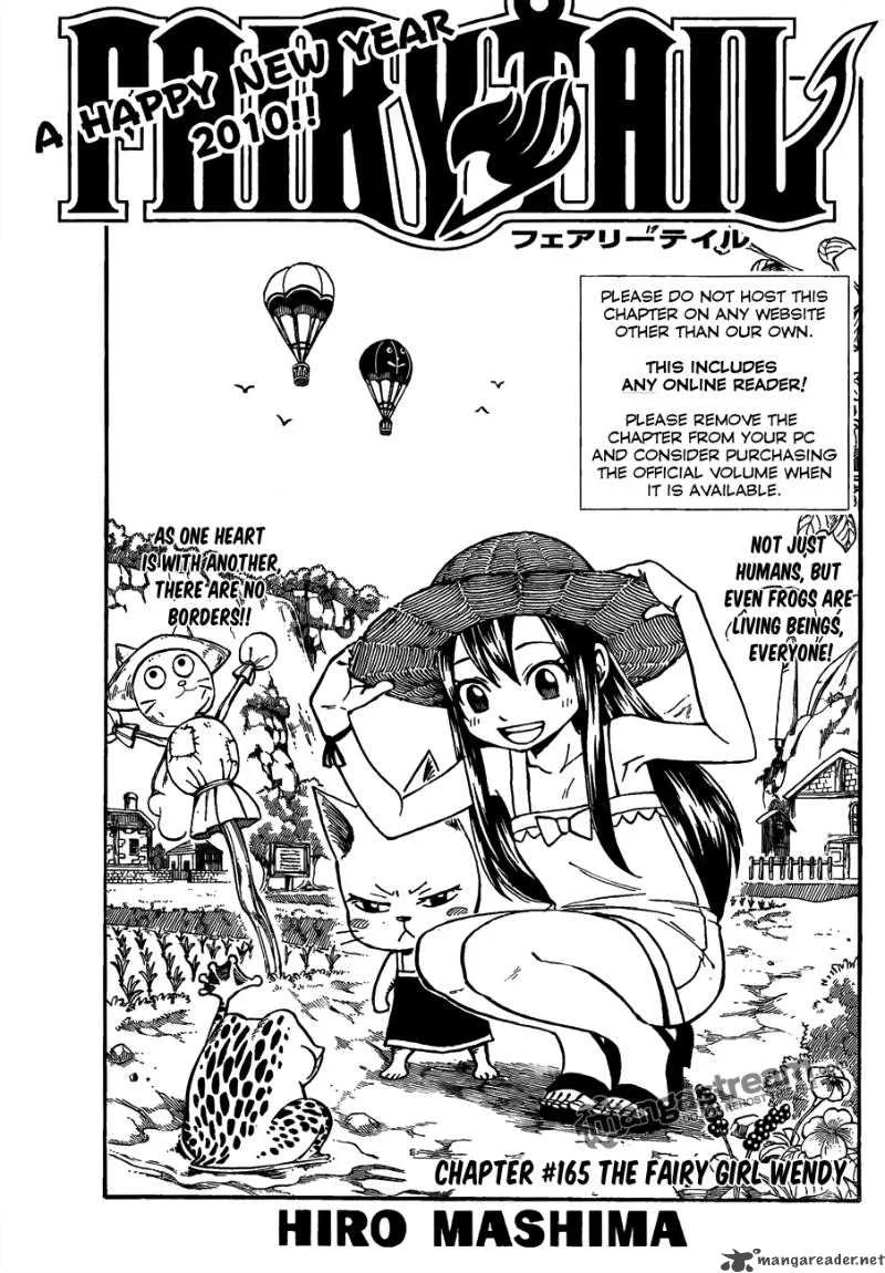 Fairy Tail Chapter 165 page 1