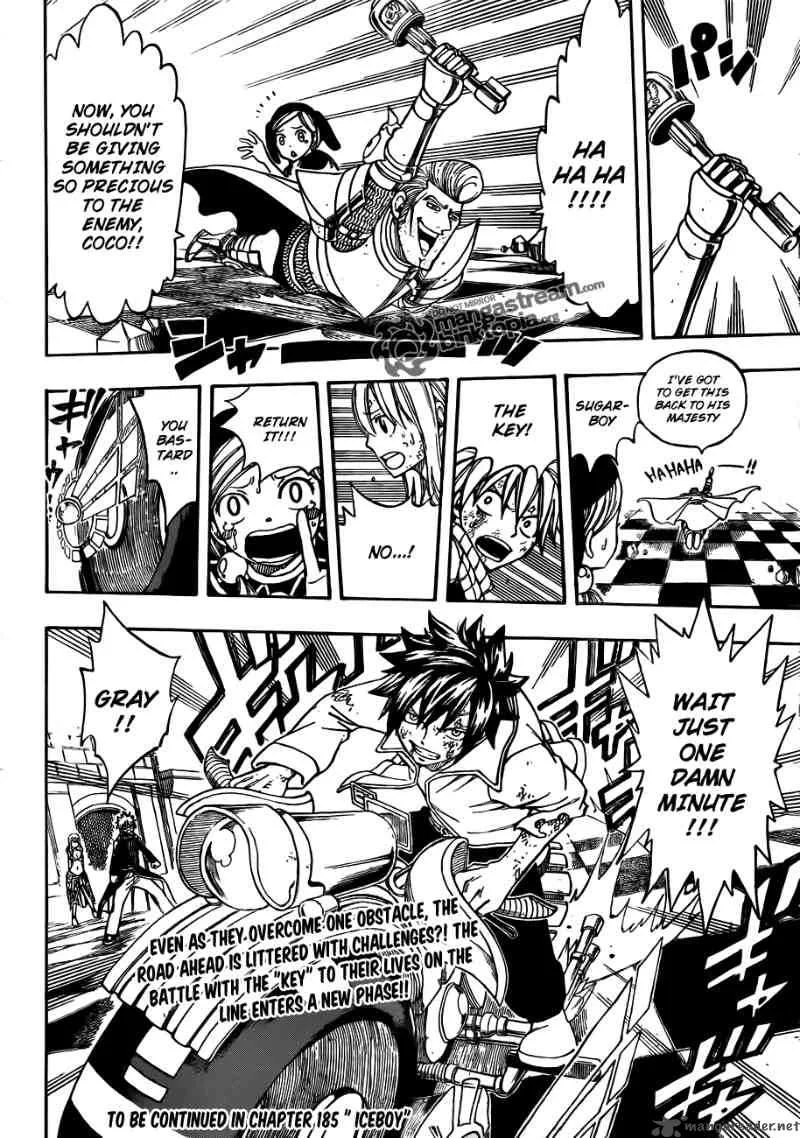 Fairy Tail Chapter 184 page 19