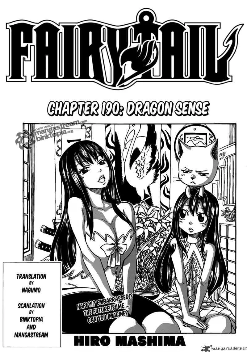 Fairy Tail Chapter 190 page 1