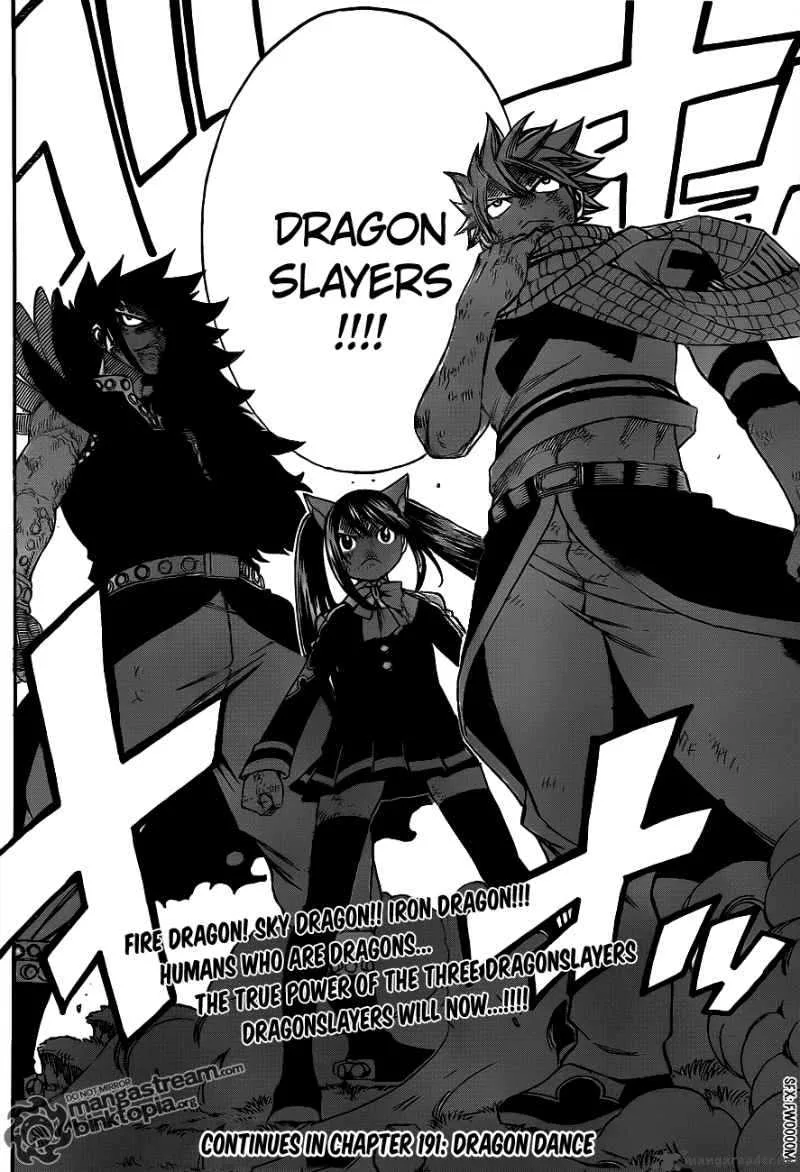 Fairy Tail Chapter 190 page 19
