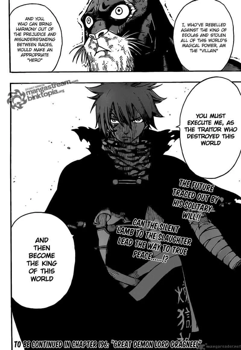 Fairy Tail Chapter 195 page 19