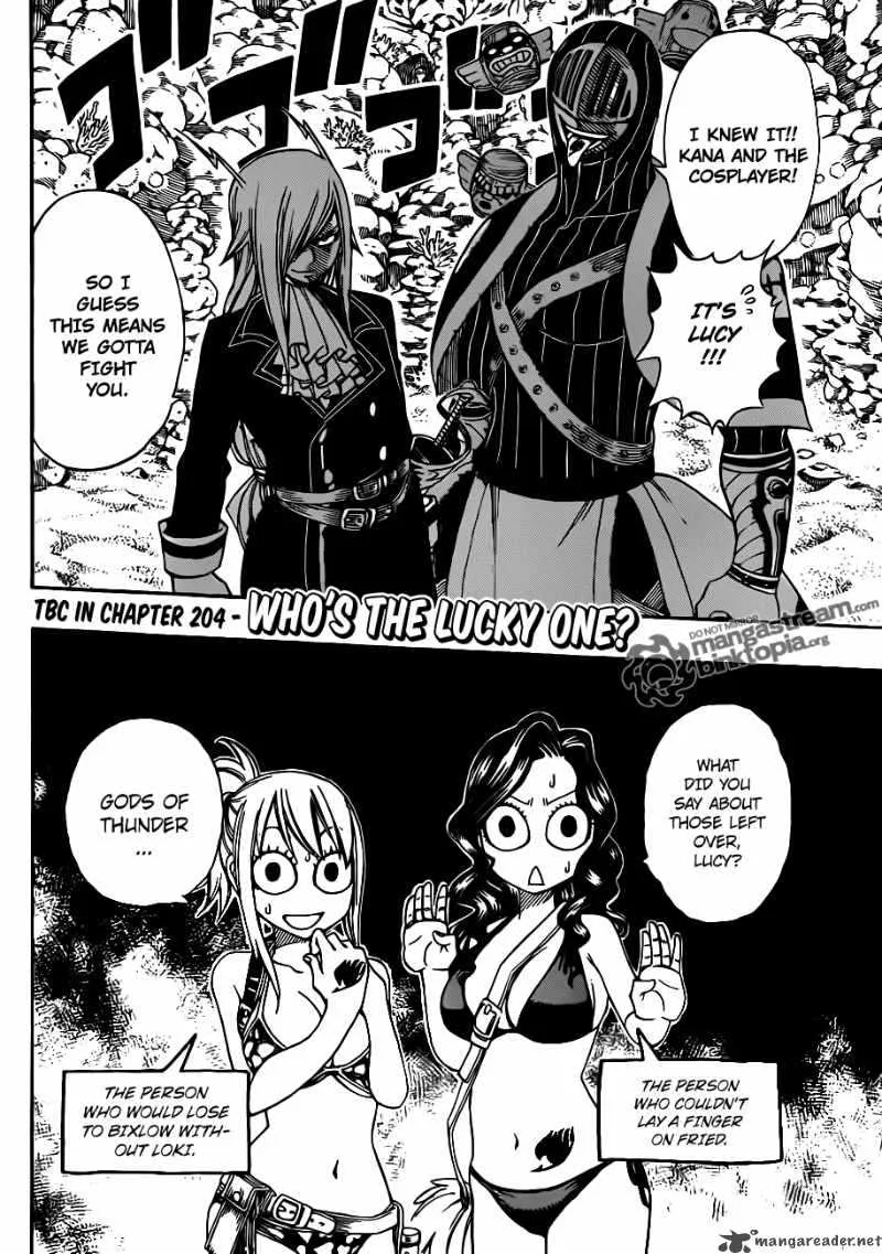 Fairy Tail Chapter 203 page 19