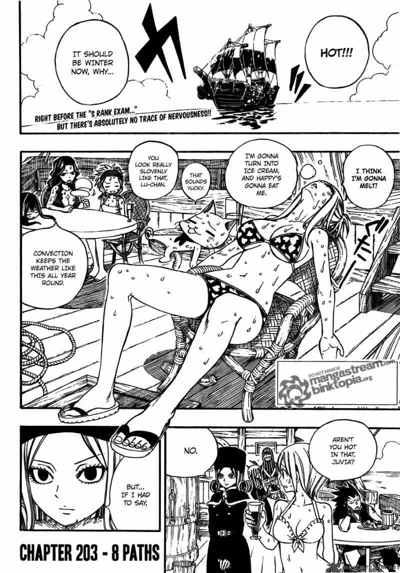 Fairy Tail Chapter 203 page 2