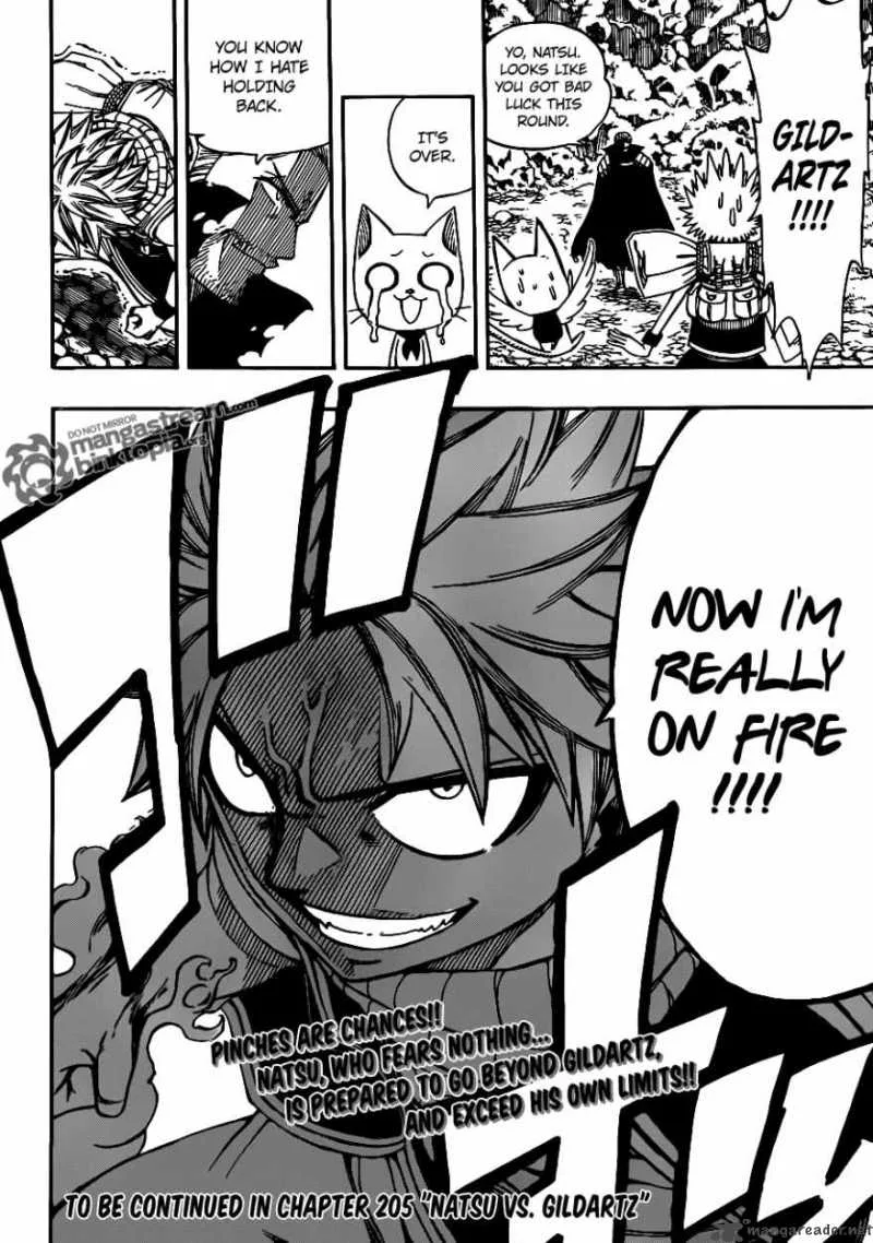 Fairy Tail Chapter 204 page 19