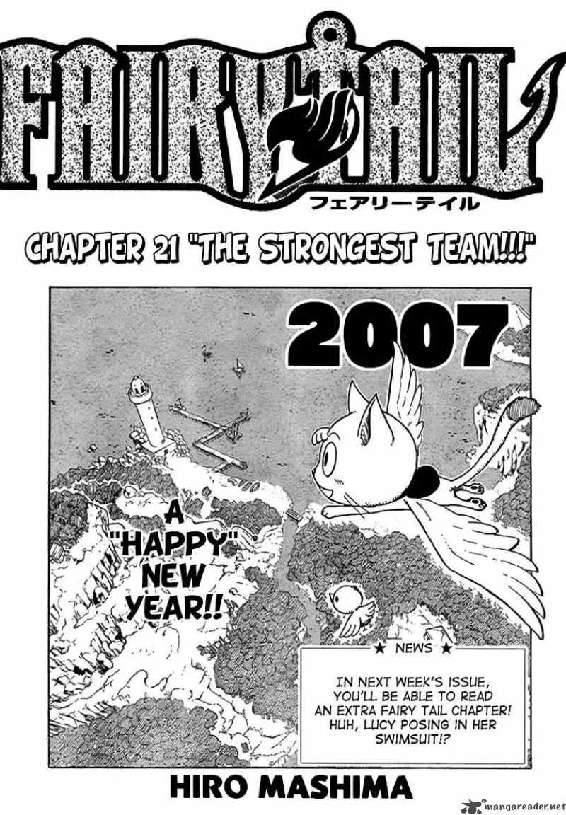 Fairy Tail Chapter 21 page 1