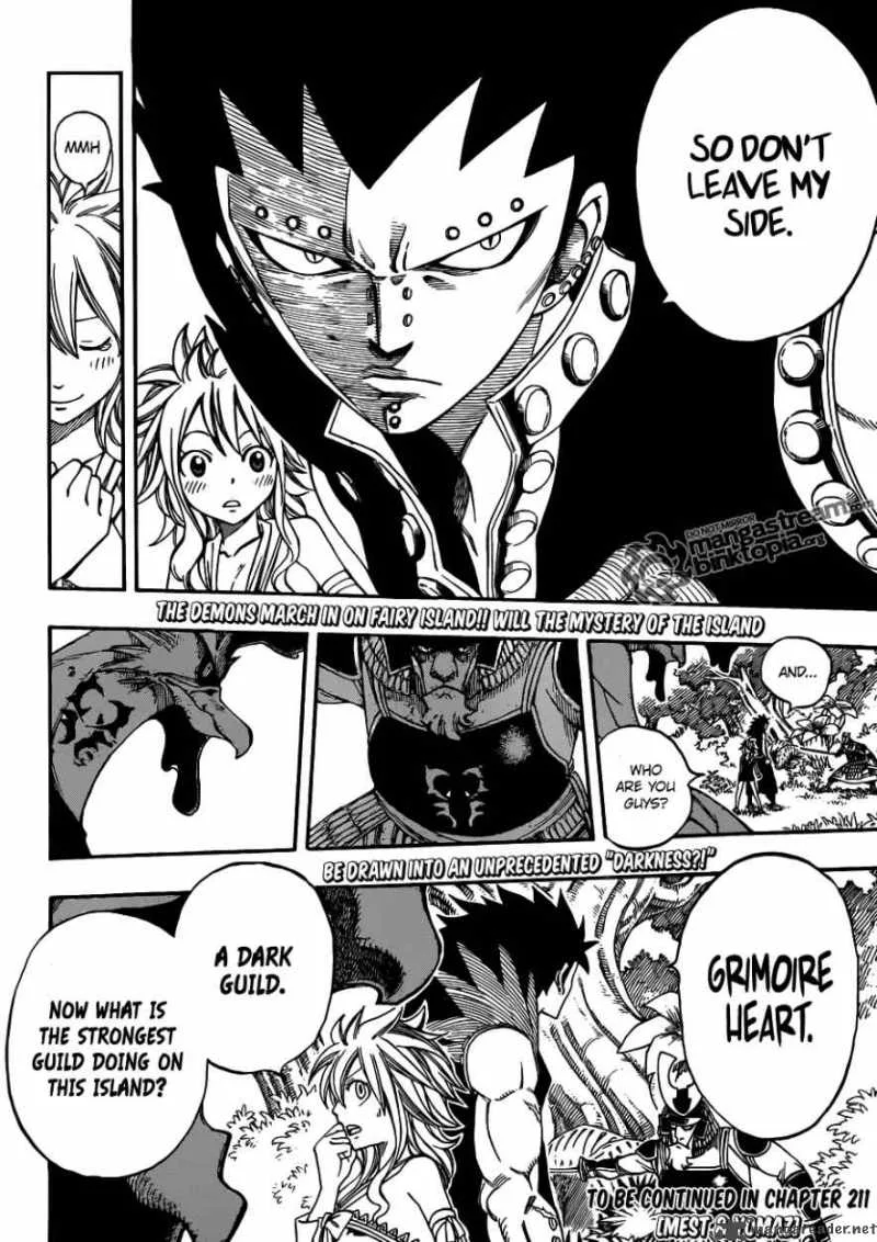 Fairy Tail Chapter 210 page 19