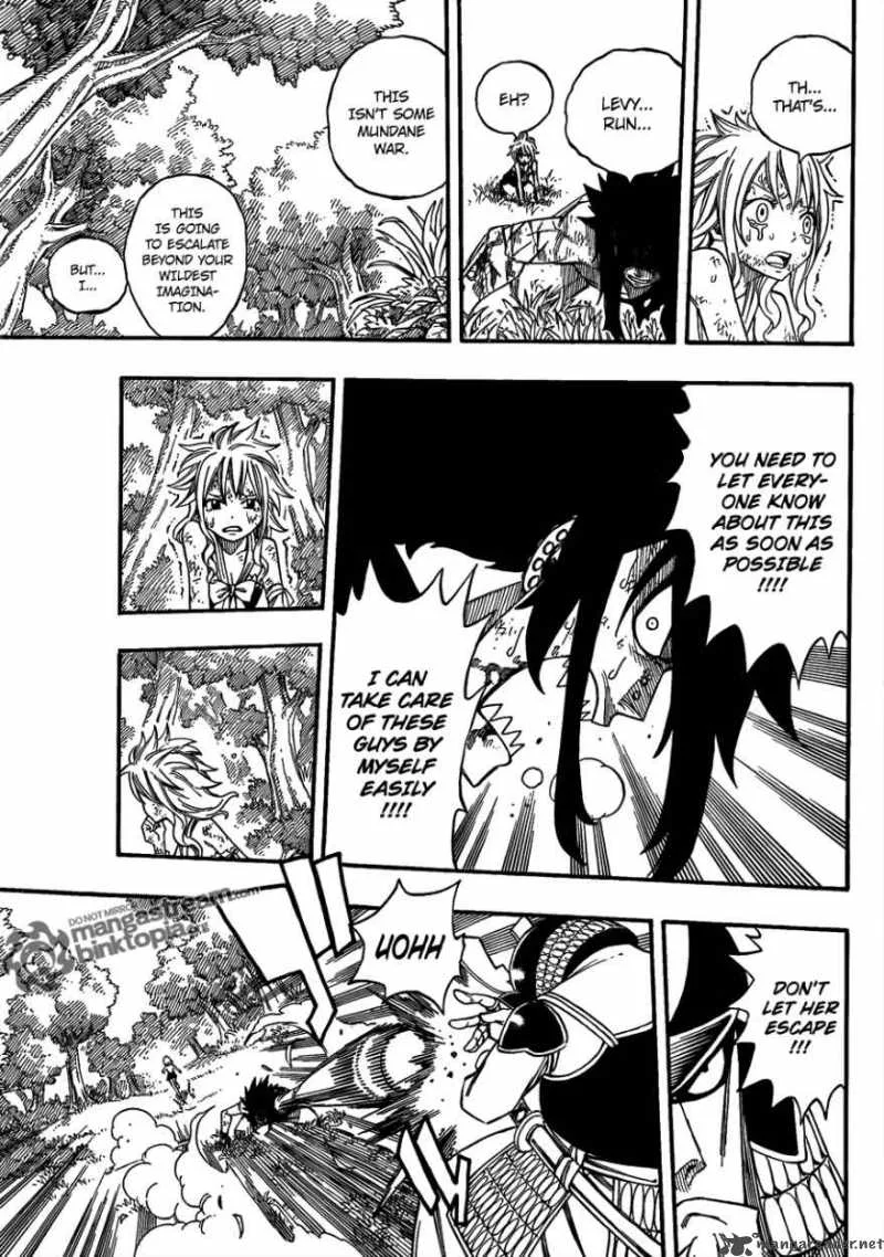 Fairy Tail Chapter 211 page 16