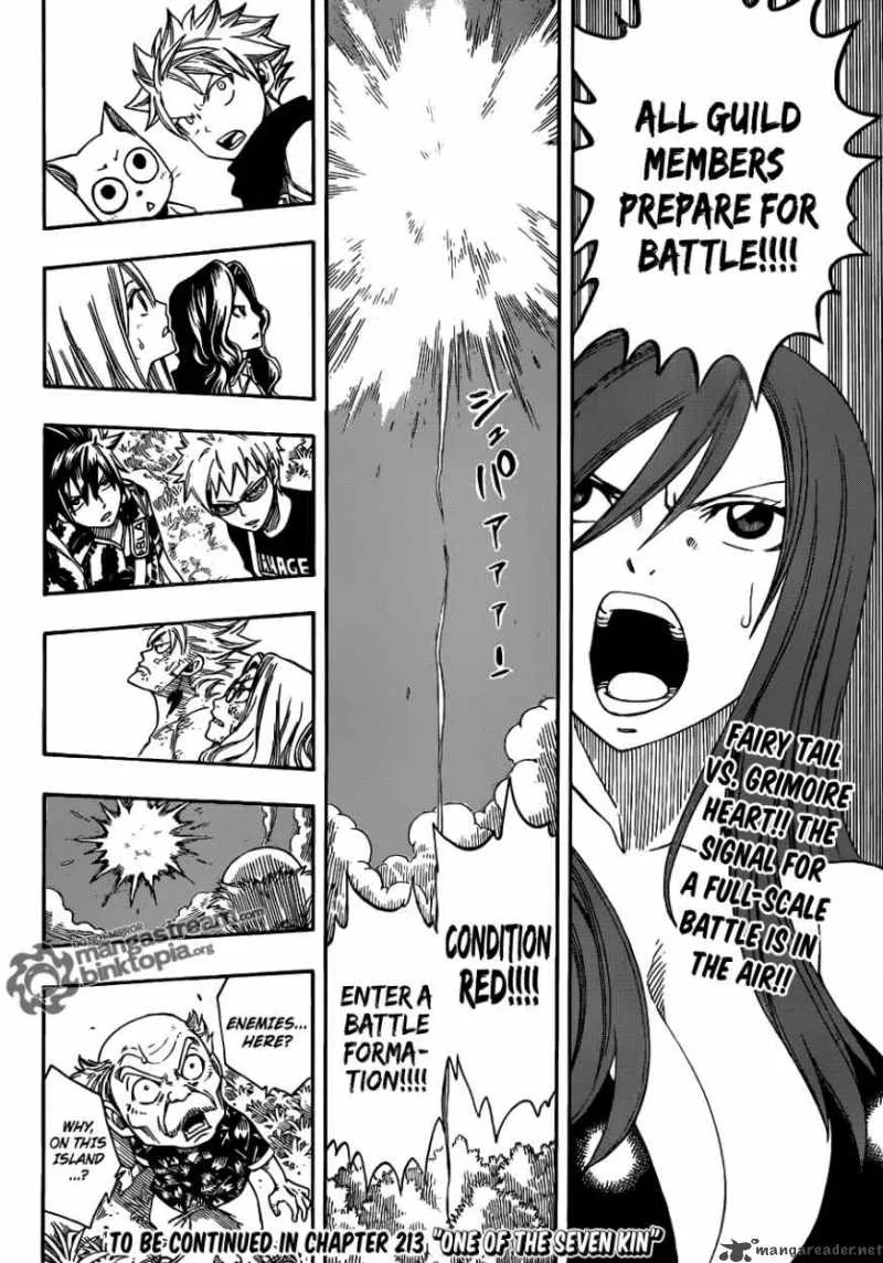 Fairy Tail Chapter 212 page 18